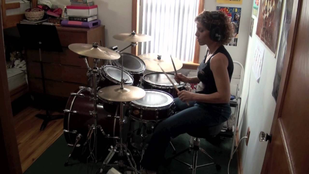 I'm Eighteen- Alice Cooper- Drum Cover