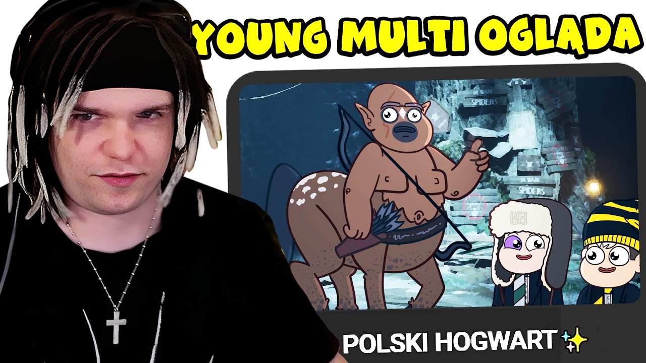 YOUNG MULTI REAKCJA na ✨ Polski Hogwart ✨ [S2:E10]