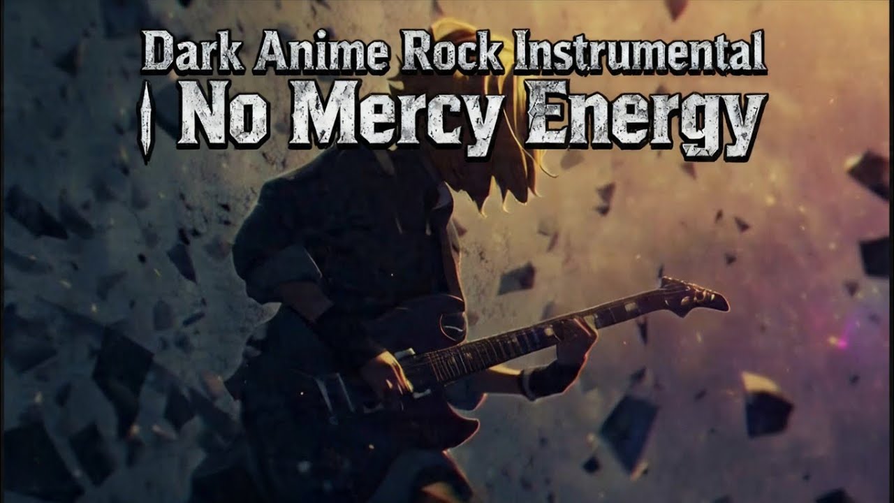 Dark Anime Rock Instrumental | No Mercy Energy
