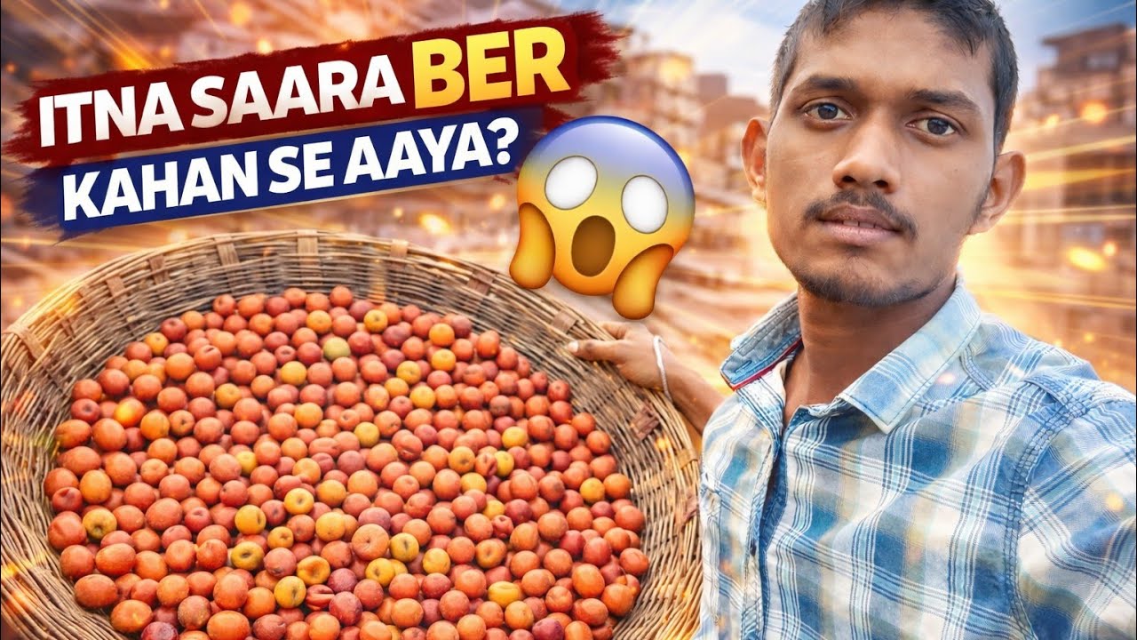 इतना सारा बेर कहा से आया 😱 | Dada Ji Ber Laye | Ghar Par Ber Sukhaane Ka Vlog