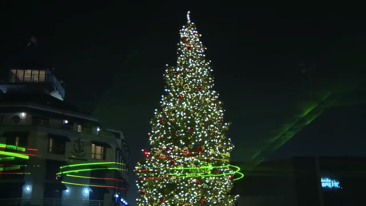 2024 Holiday Tree Lighting at Oakland's Jack London Square | KTVU