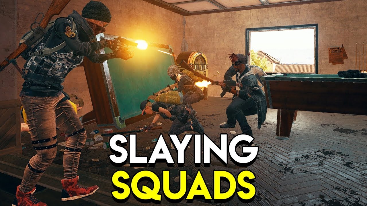 SLAYING SQUADS - PlayerUnknown's Battlegrounds (PUBG)