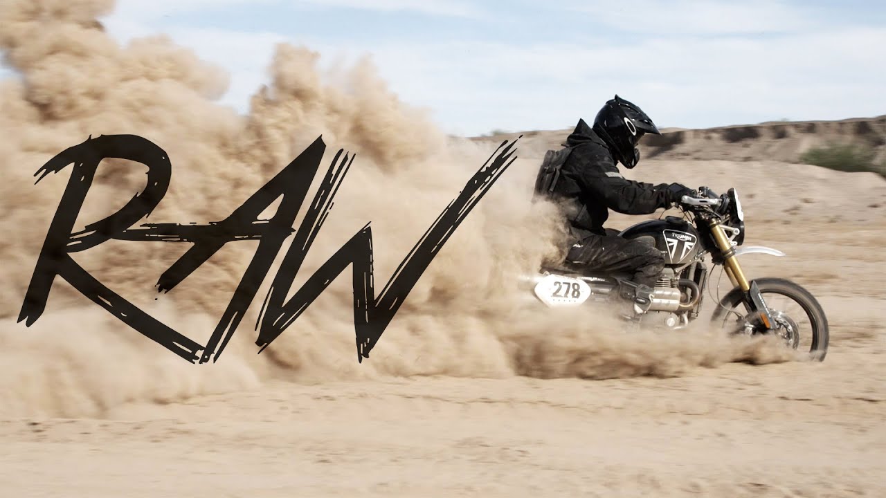 RAW - Triumph Scrambler 1200XE Mexican 1000 Racebike