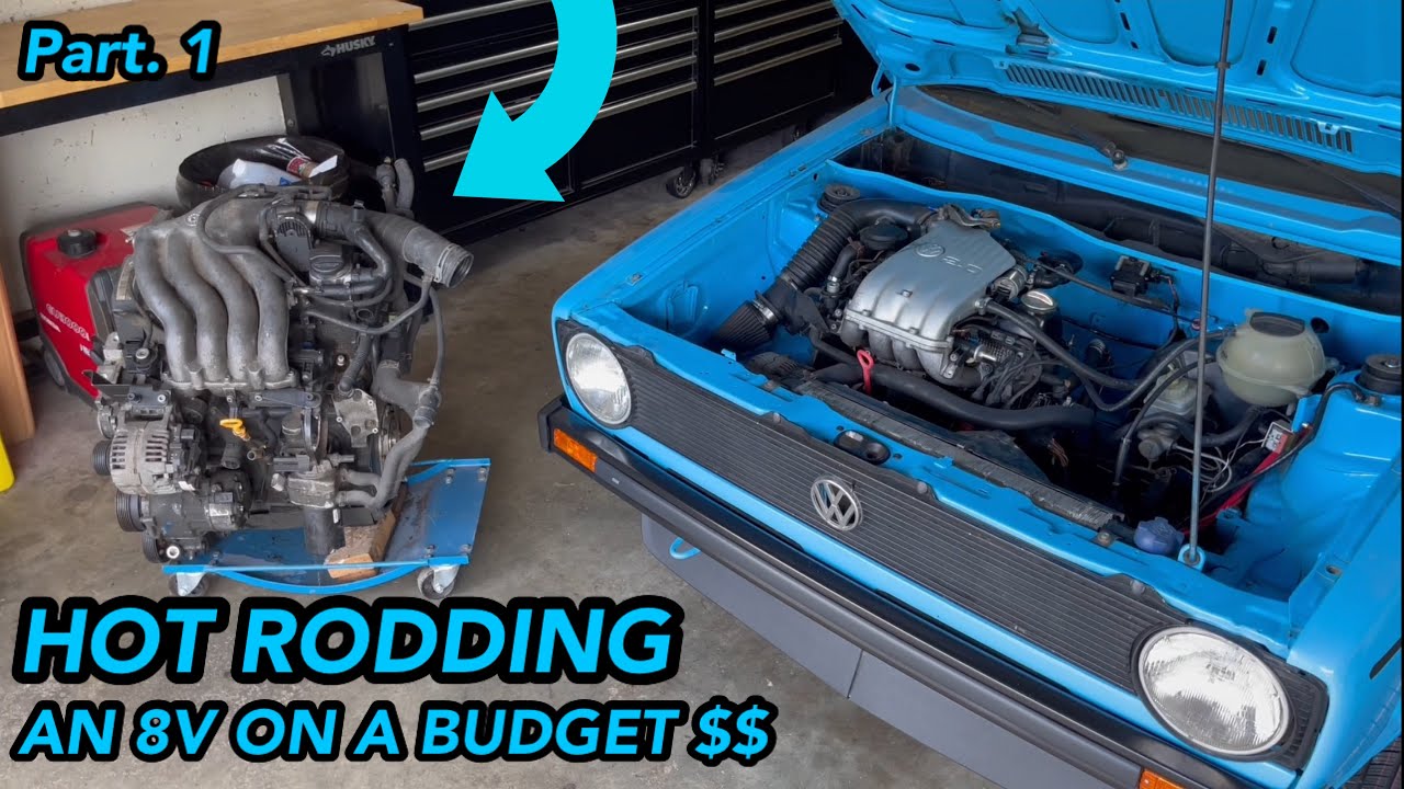 Mk1 Golf 2.0 ABA Swap / HOT RODDING A 2.0L 8V / LOW BUCK POWER / Volkswagen VW Rabbit Citi Cabrio