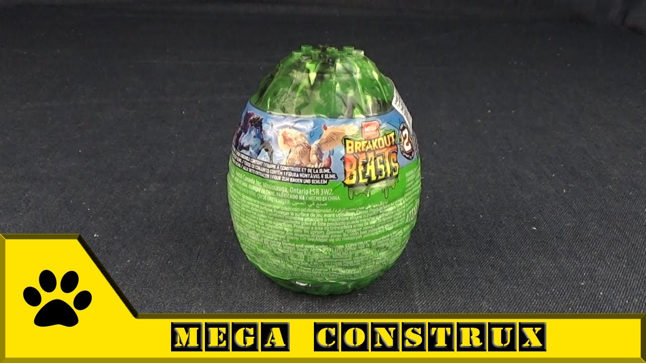 Mega Bloks/Mega Construx - Breakout Beasts, 2 серия. Чудовище в яйце