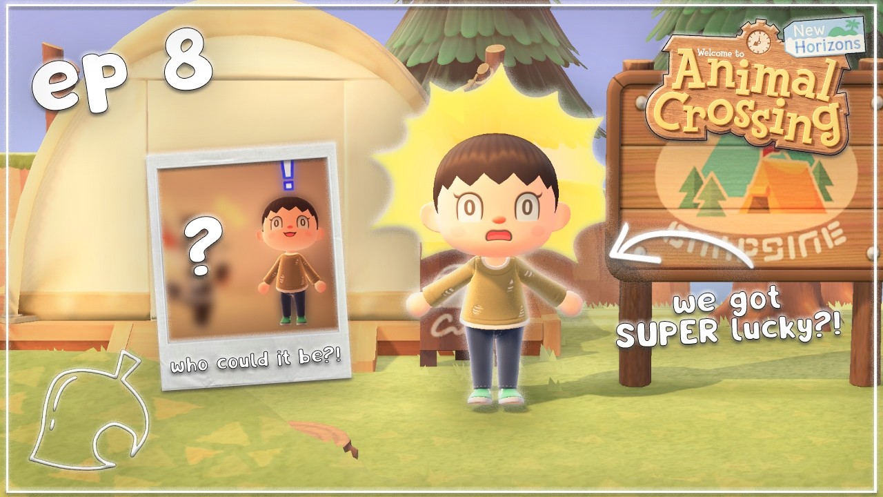 the best CAMPSITE villager ever?! 🌿 | animal crossing #8