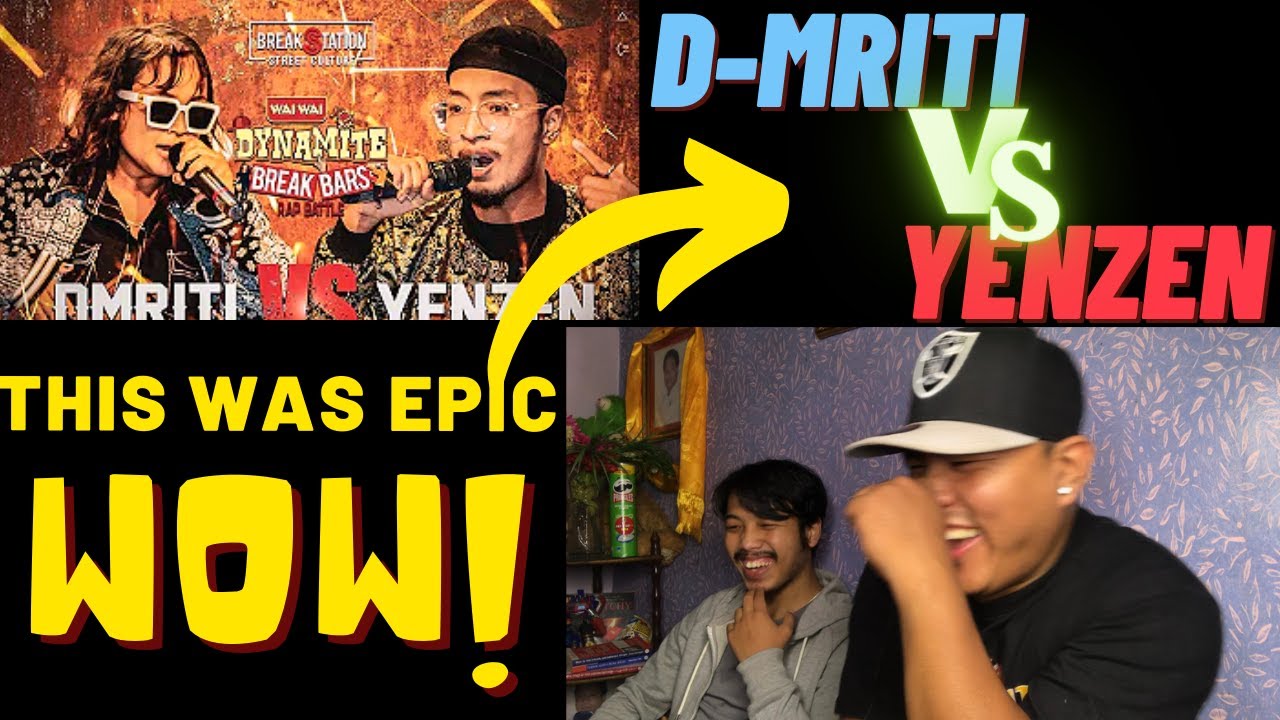 DMRITI VS YENZEN [EP. 10] : Reaction 🔥| RAP BATTLE | BREAKSTATION @raavanathagreat2999