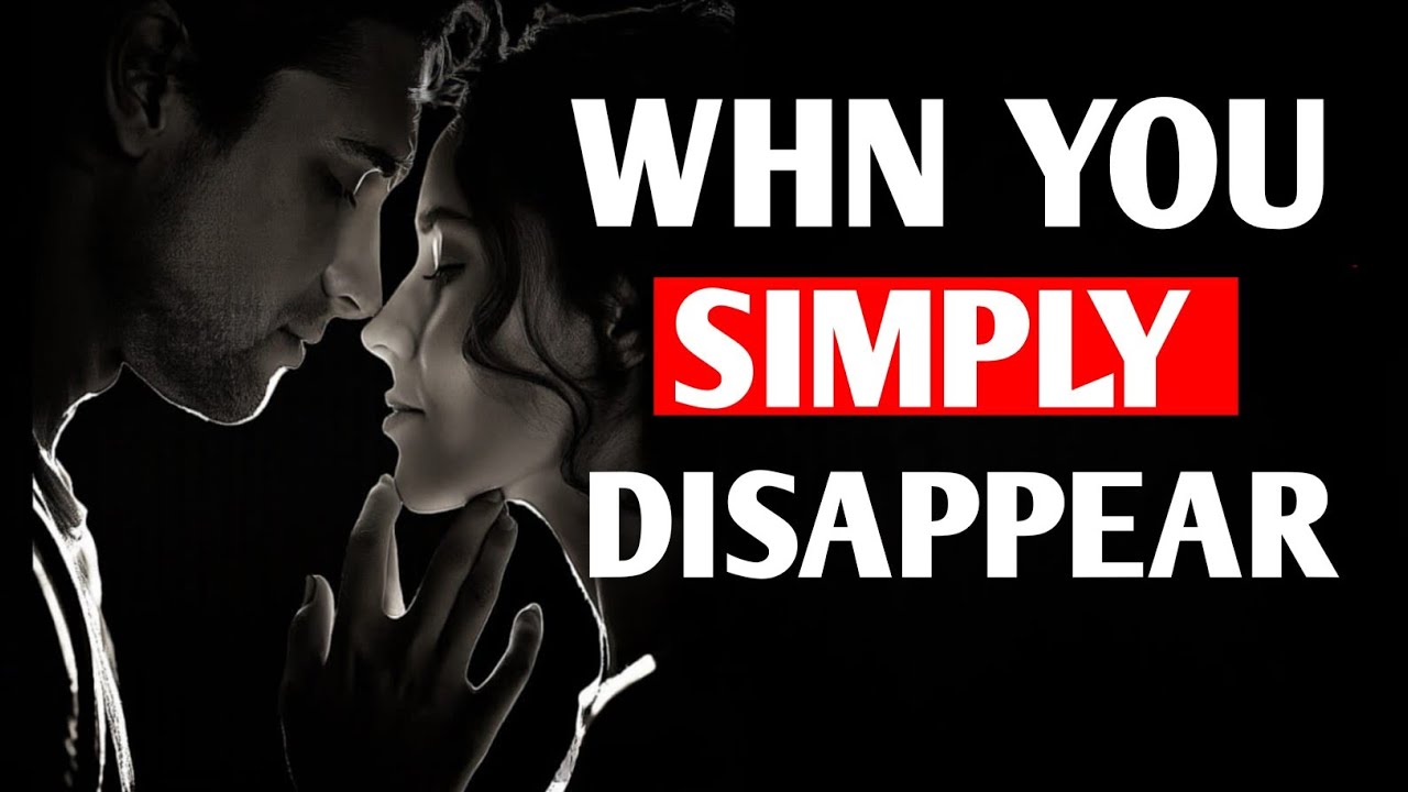 10 Things They Feel When You Simply Disappear | Stoic Wisdom !