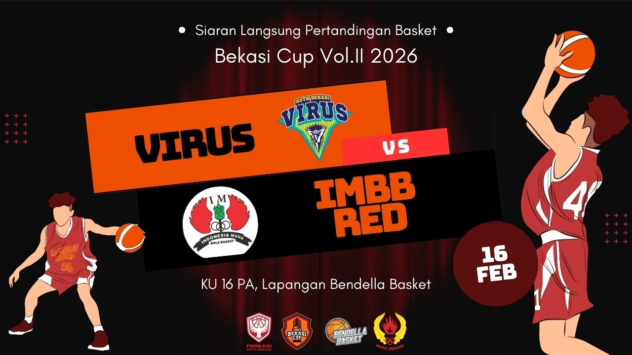 BEKASI CUP VOL.2 | VIRUS VS IMBB RED | FINAL 16 PA