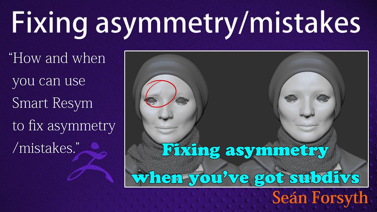 Fixing asymmetry on objects with subdivision levels.