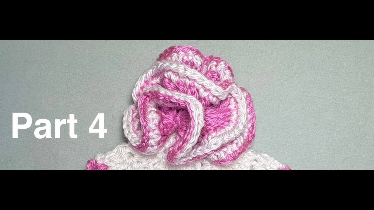Part 4. Beginner Hat Topper / Pom Pom in Slow Motion.