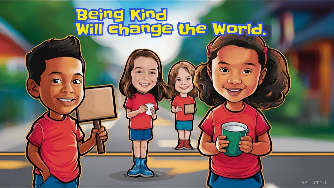 How Two Kindred Hearts Changed Their Town with Kindness! #Hearts #kindness # children