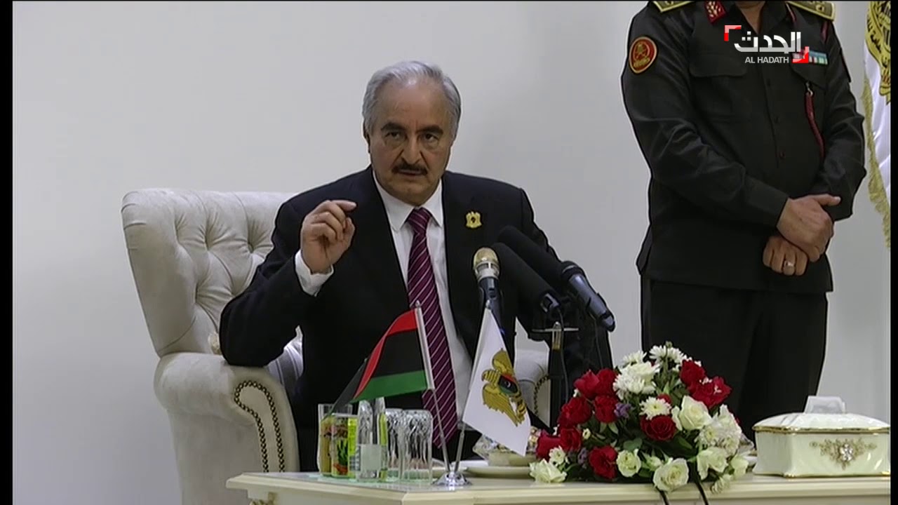 ماذا كشف حفتر عقب عودته إلى بنغازي؟