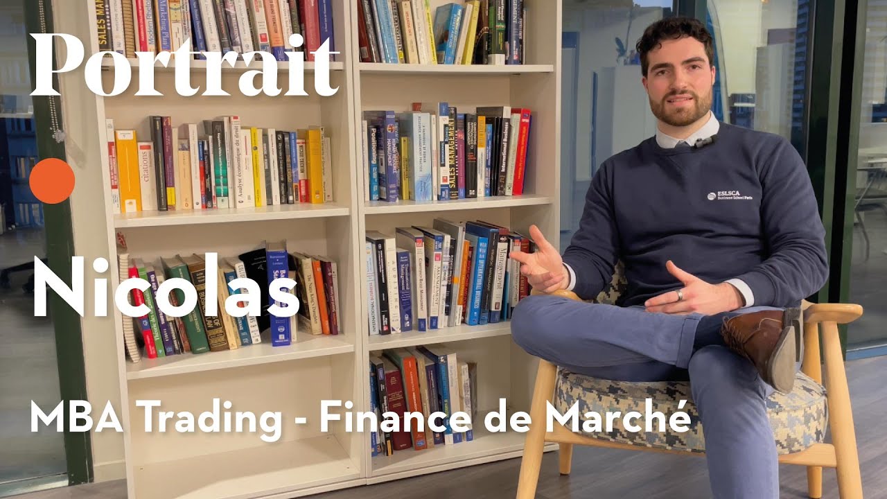 Portrait de Nicolas Theunynck, étudiant en MBA2 Trading - Finance de marché en alternance