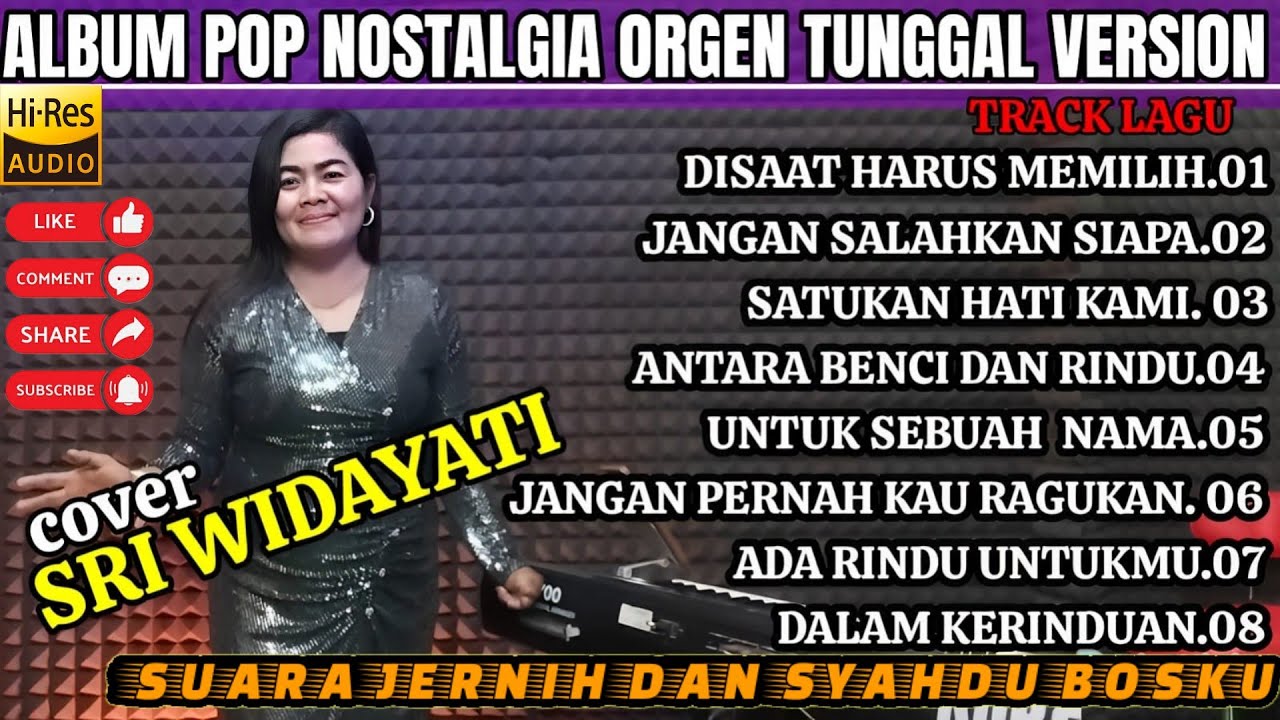 album pop tembang kenangan pilihan || cover sri widayati ||@SVAmusic-g1g