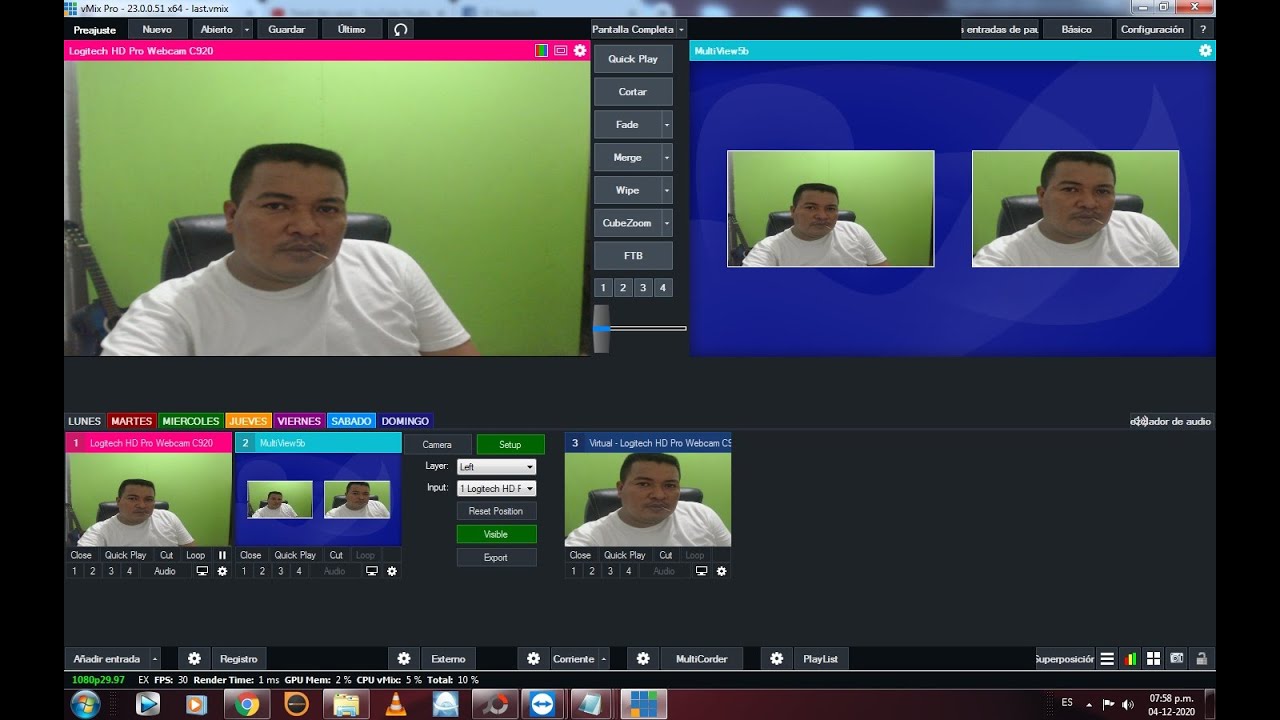 vMix como transmitir a Youtube y Facebook Actualizado