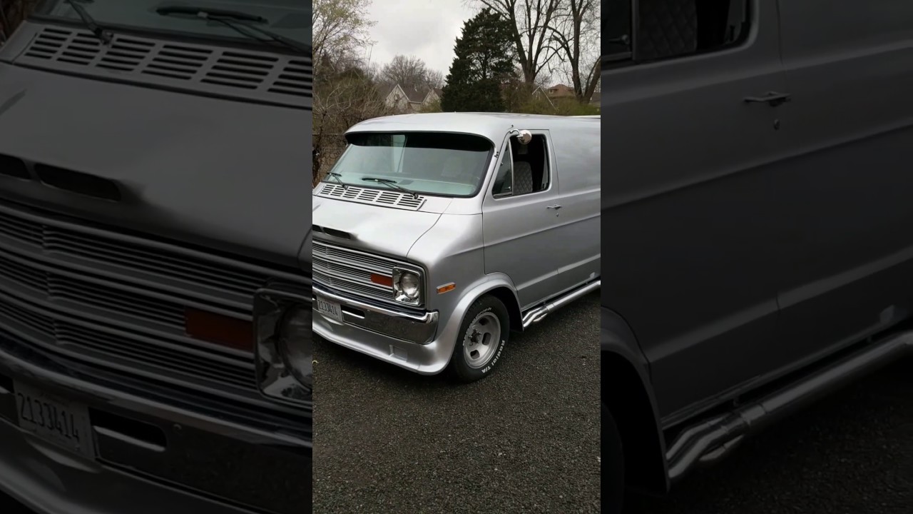 1977 Dodge hot rod van