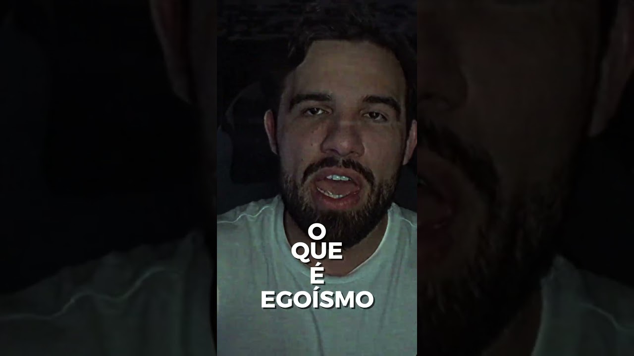 Voc&ecirc; precisa ser ego&iacute;sta para mudar sua realidade
