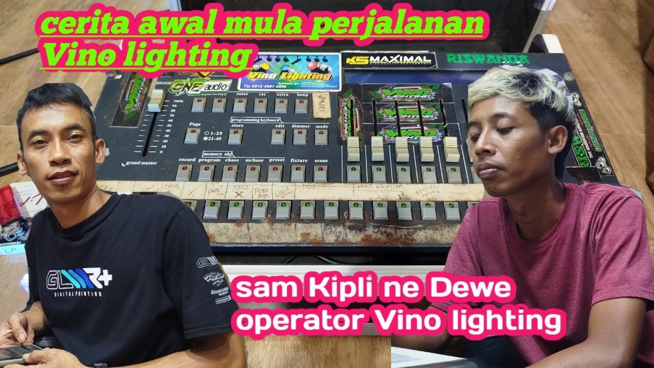 Cerita awal perjalanan Vino lighting sama operator sam kipli#vinolighting #riswanda #riswandaaudio 