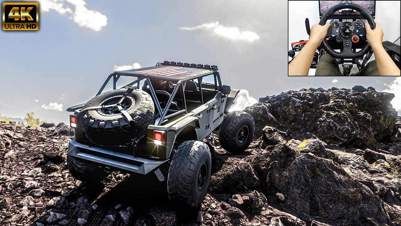 Deberti Wrangler (1100HP) | Offroading - Forza Horizon 5 | Logitech g29 gameplay