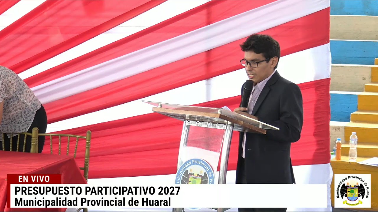 EN VIVO: PRESUPUESTO PARTICIPATIVO 2027