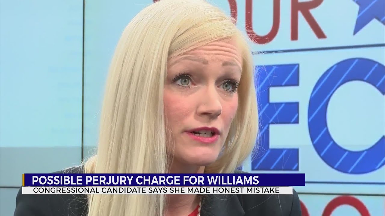 Congressional candidate Nichole Williams address issue could yield perjury charge