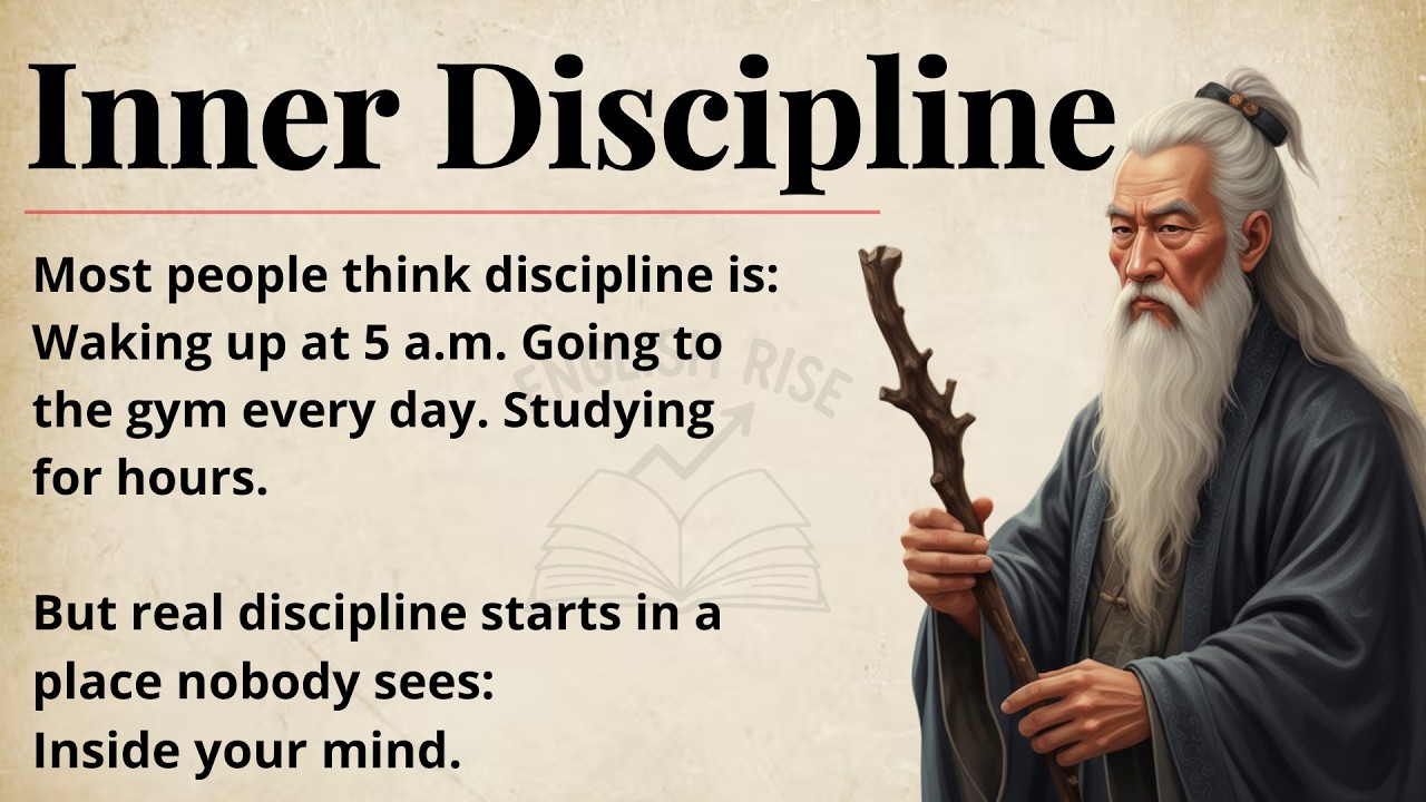 Inner Discipline || Improve Your English Fluency || Graded Reader