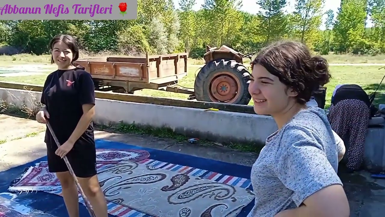 Günlerden Halı Yıkama Günü 🌹 Güzel Ve Yorucu Bir Günden Geriye Kalanlar 🌹🧿