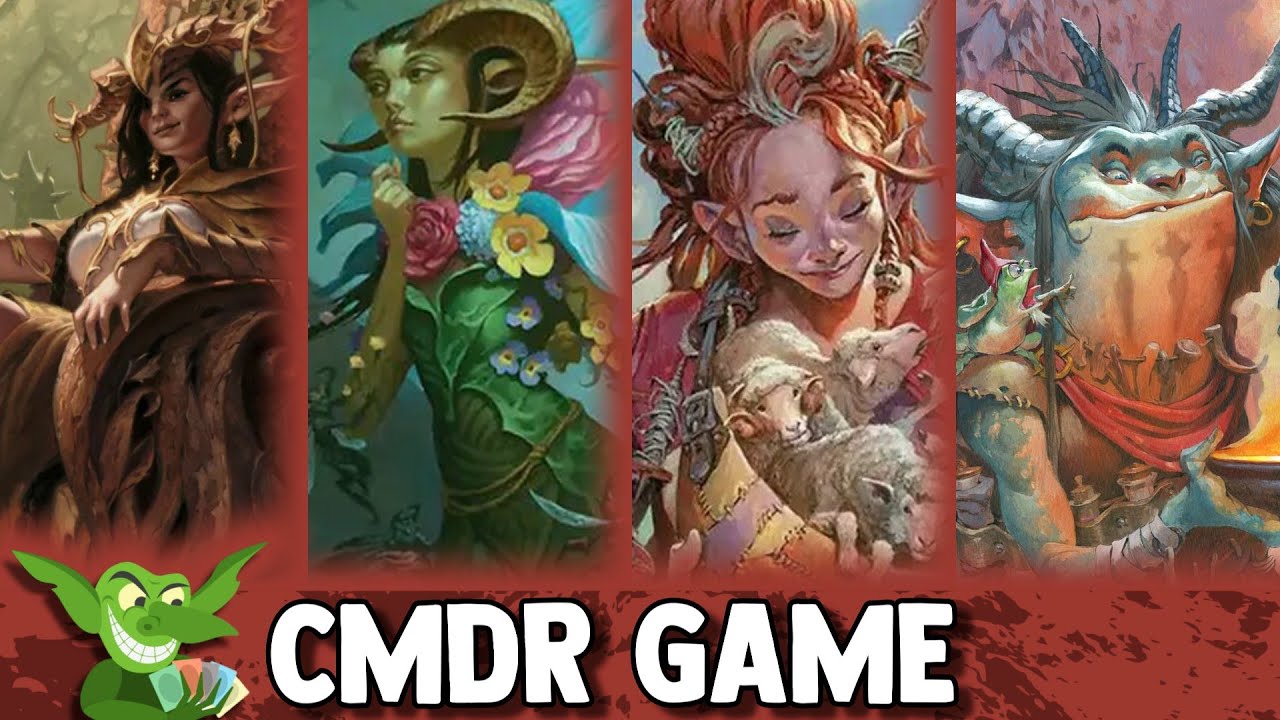Lorwyn Eclipsed Gameplay! High Perfect Morcant VS Maralen VS Bre of Clan Stoutarm VS Grub