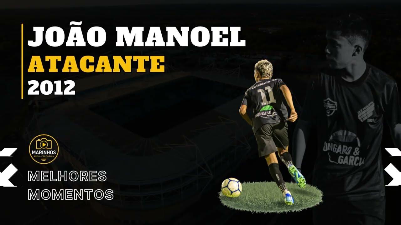 JOÃO MANOEL (2012) ATACANTE - MELHORES MOVIMENTOS 
