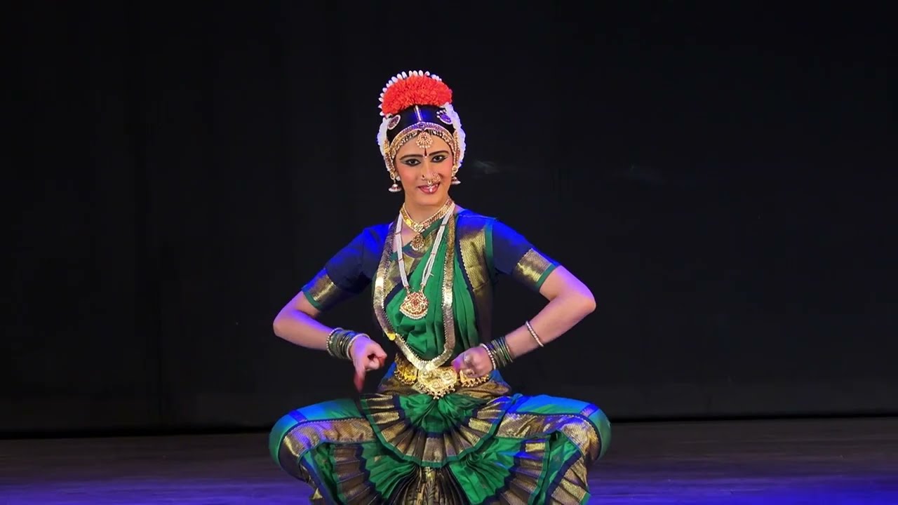 Arangetram 1st Kriti - Entry and Ganesh Vandana by Shimoli @ Arangetram BharatNatyam Nritya dance