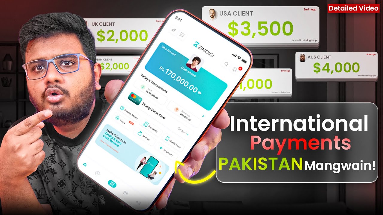 How To Receive International Payments In Pakistan | Feat. Paylink 
