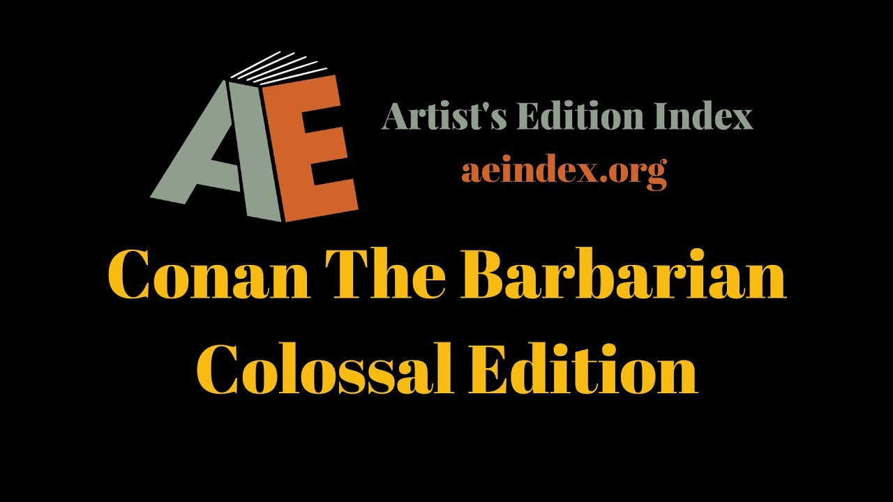 Conan the Barbarian Colossal Edition (flip through)