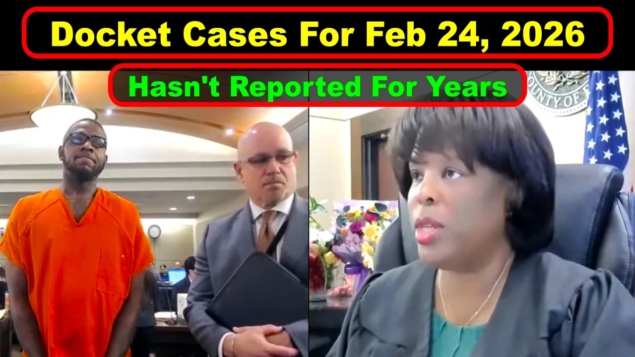 Judge Boyd's Docket From Feb 24th,  2026  - Vikky's Court Watch