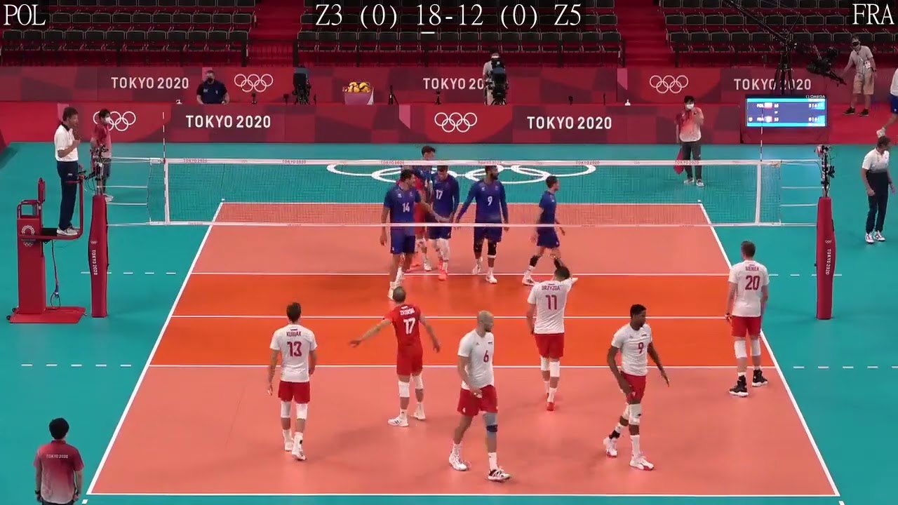 Volleyball France - Poland Amazing FULL Match 2021 Tokyo Olympics