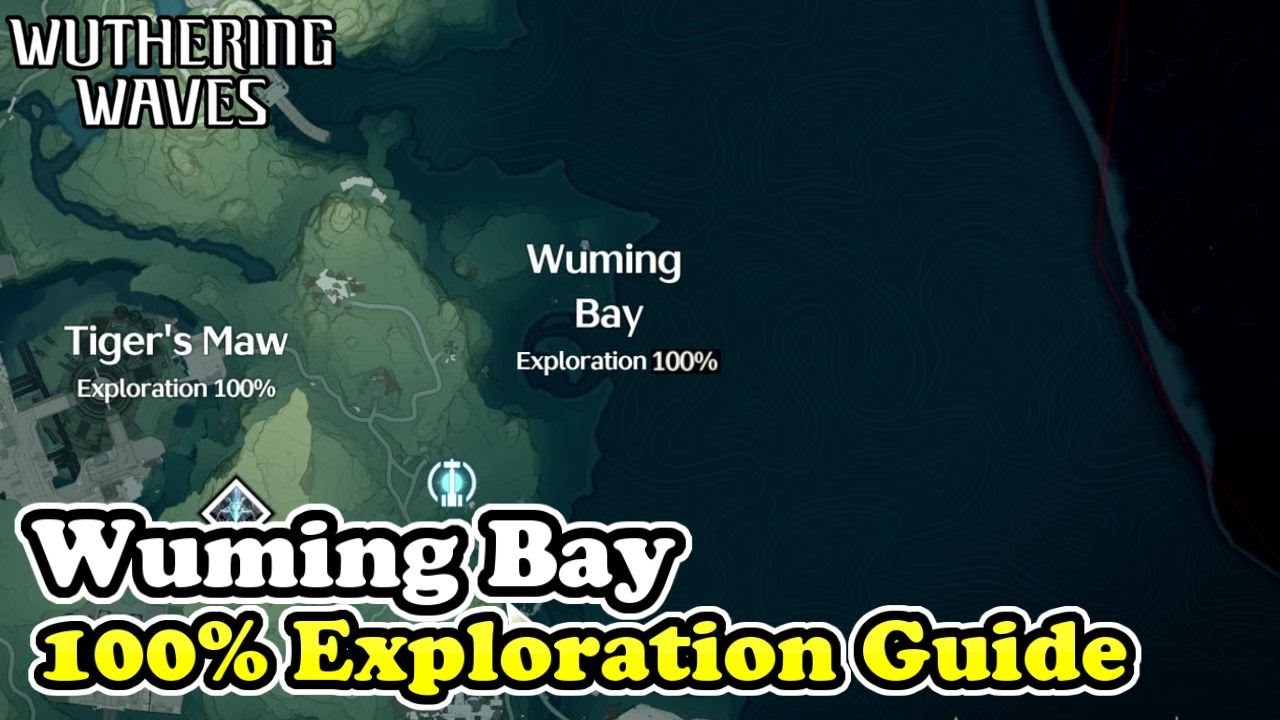 Wuming Bay 100% Exploration Guide Wuthering Waves (Wuming Bay All Chests & Collectibles)