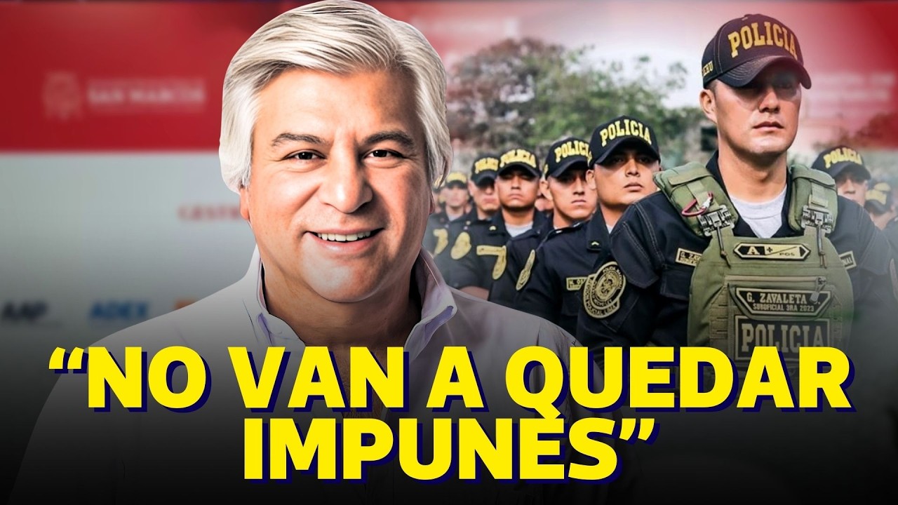 Fernando Olivera plantea  remover a la cúpula policial y cambiar el sistema político | El Comercio