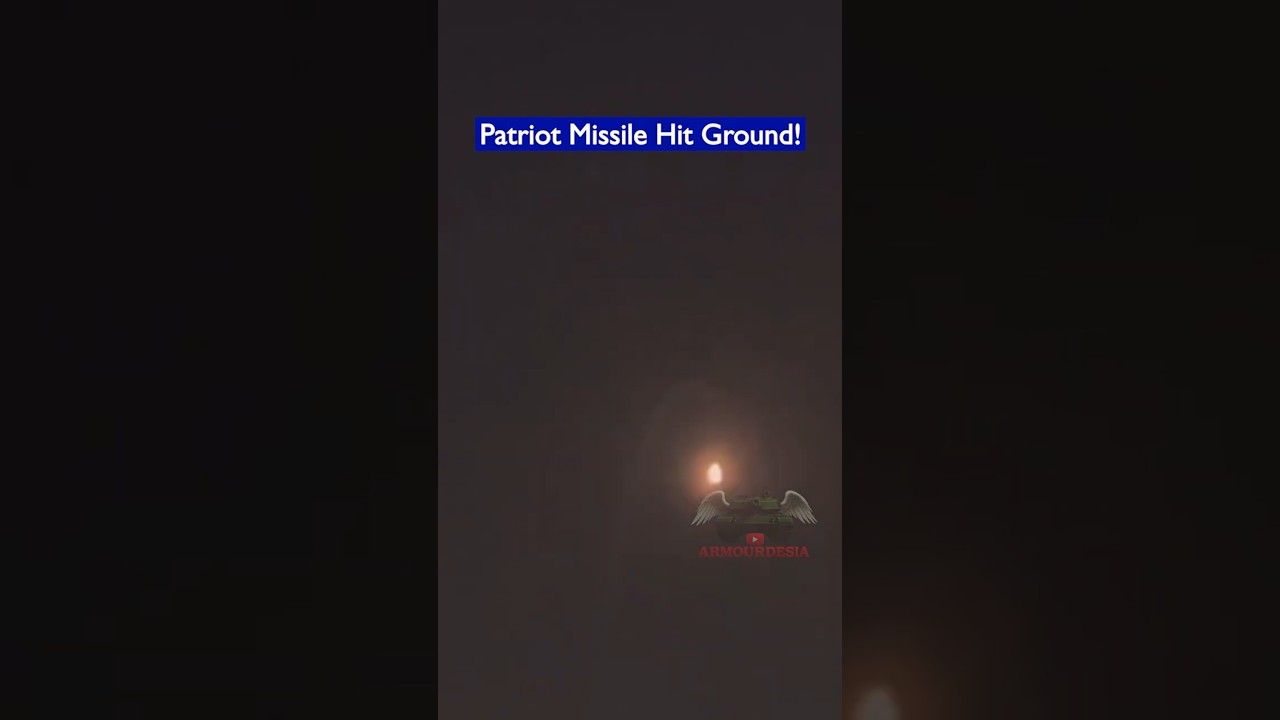 Patriot Interceptor Falls Back on Base in Bahrain