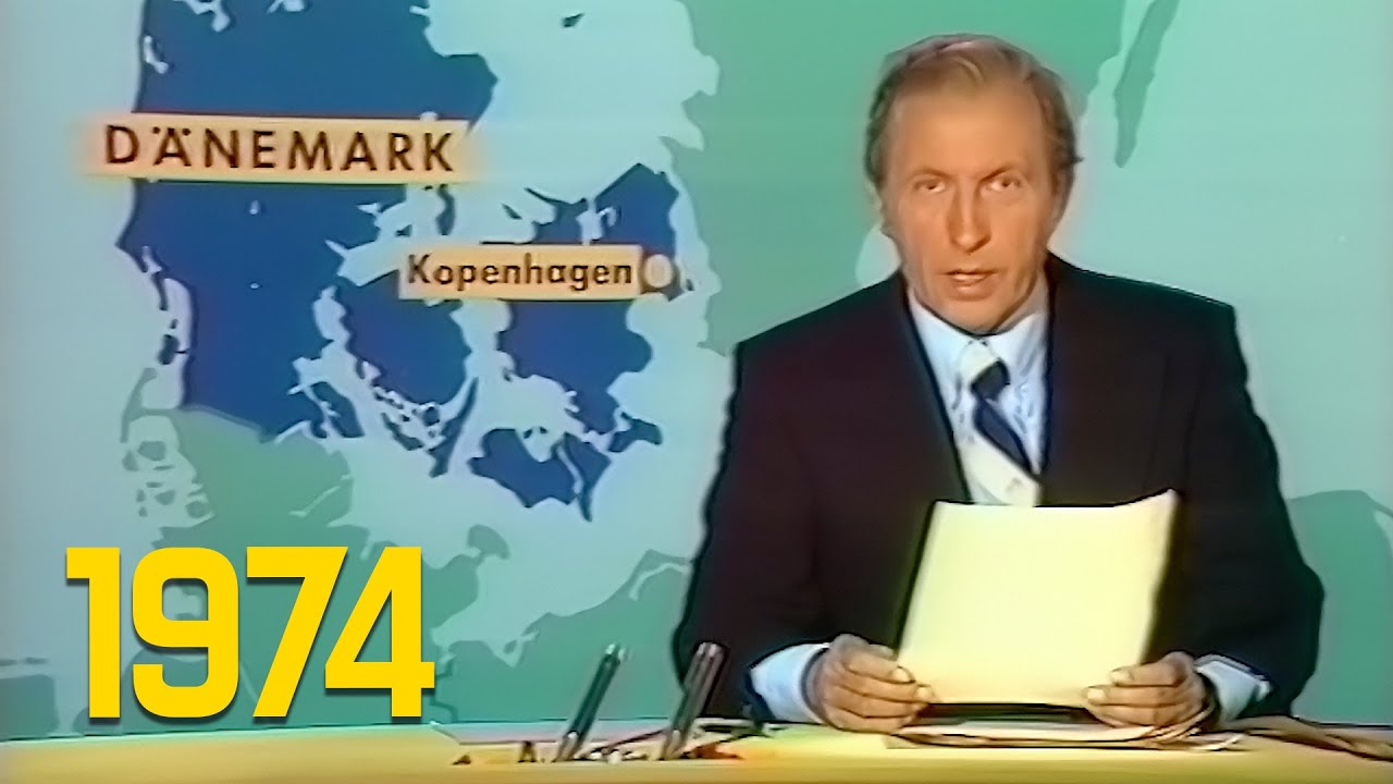 ARD Tagesschau 20:00 Uhr mit Karl-Heinz Köpcke (13.05.1974)