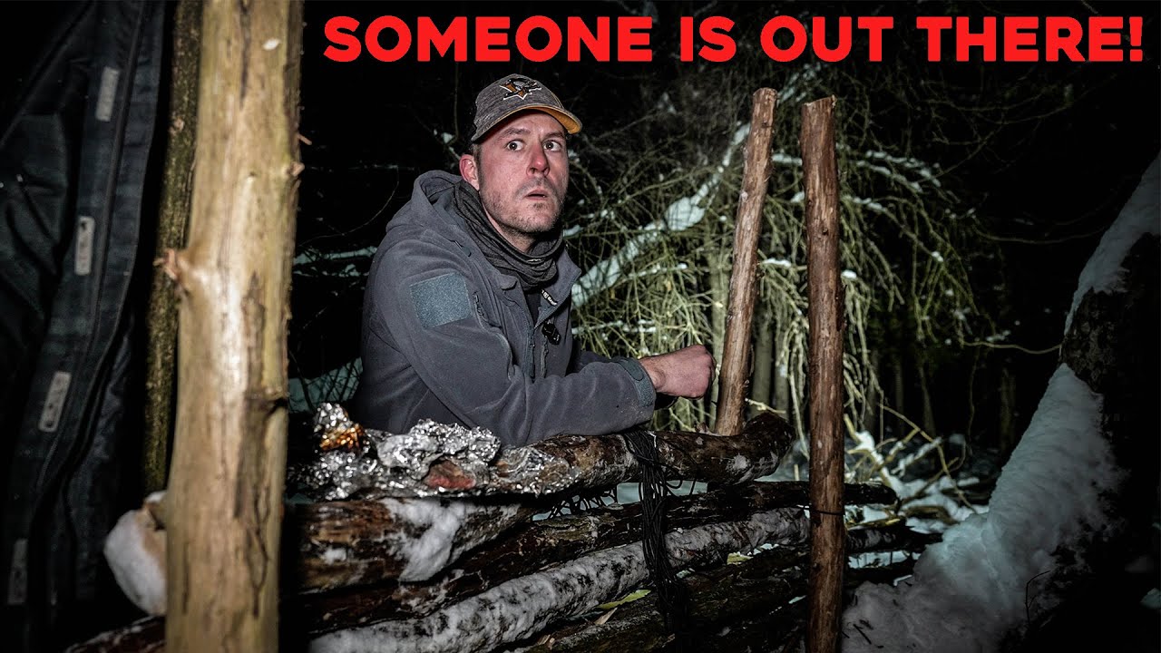 (SOMEONE IS OUT THERE!) THERE IS A LUNATIC HIDING IN THE HAUNTED WOODS | Terrifying Night Alone