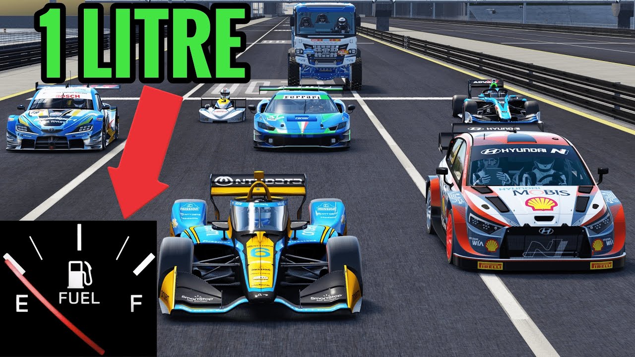 Which Race Car Can Go The FURTHEST With 1 LITRE Of FUEL? 2