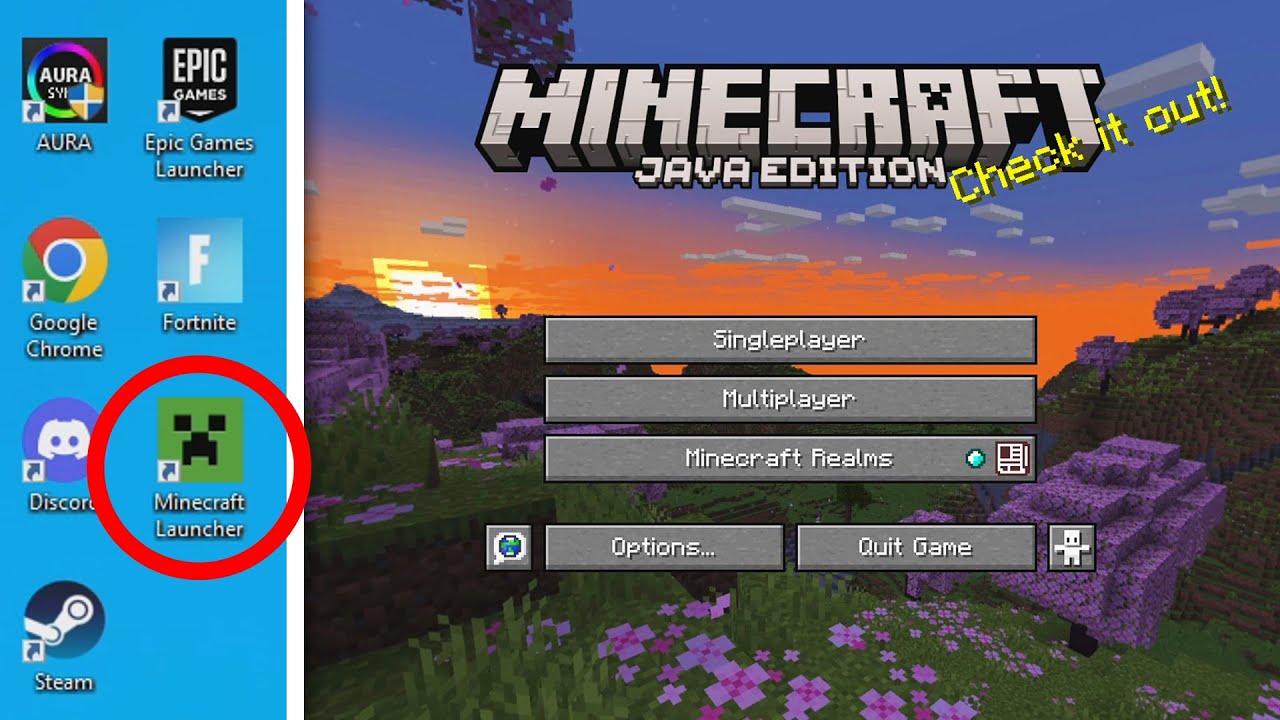 Как скачать MINECRAFT на ПК (простой способ) (версия JAVA)