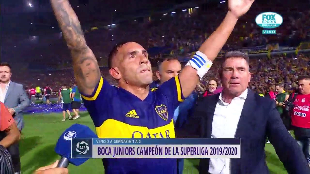 ¡ BOCA CAMPEÓN ! Declaraciones de Carlos Tévez el héroe del Título