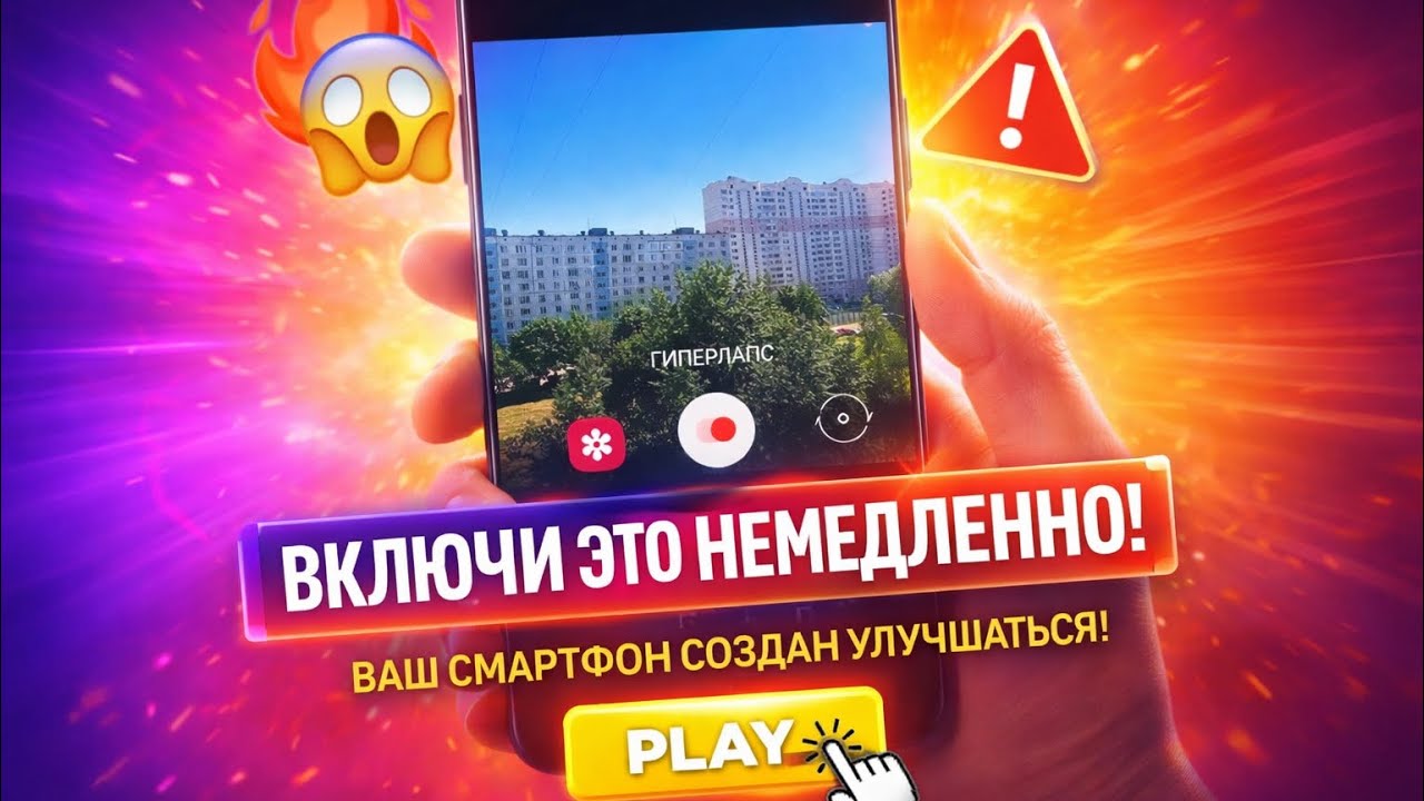 Скрытая настройка камеры, которая реально улучшает съёмку зимой 🤯