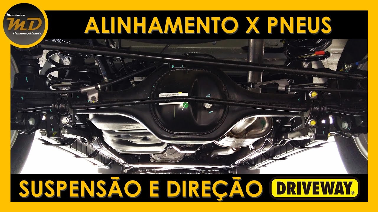Suspensão, Direção e Alinhamento x Desgaste dos Pneus