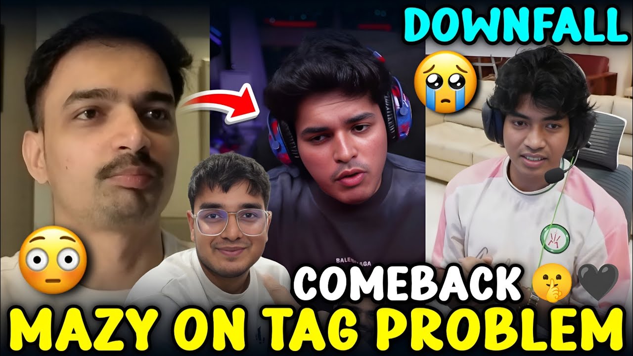 MAZY ON APEX GAMING PROBLEM 😳 HYDRO & JONATHAN NEED STEP UP 🔝 MADKINGS FACING DOWNFALL ❤️&zwj;🩹