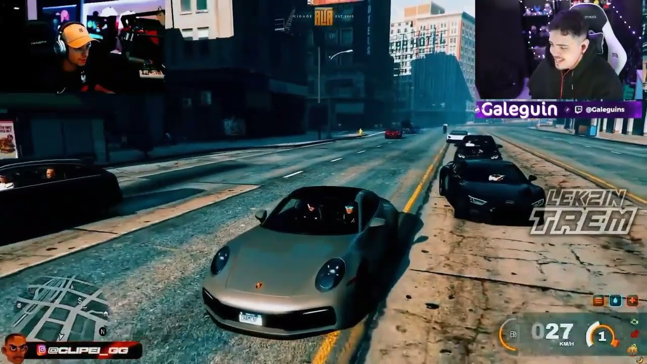GALEGUIN REAGINDO A EDIT FRANÇA MELHOR WEBFAC | CDA GTA RP NTL Clips