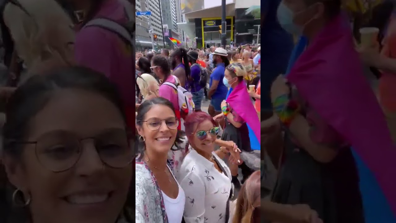 Happy pride Toronto 🌈🎉🧡