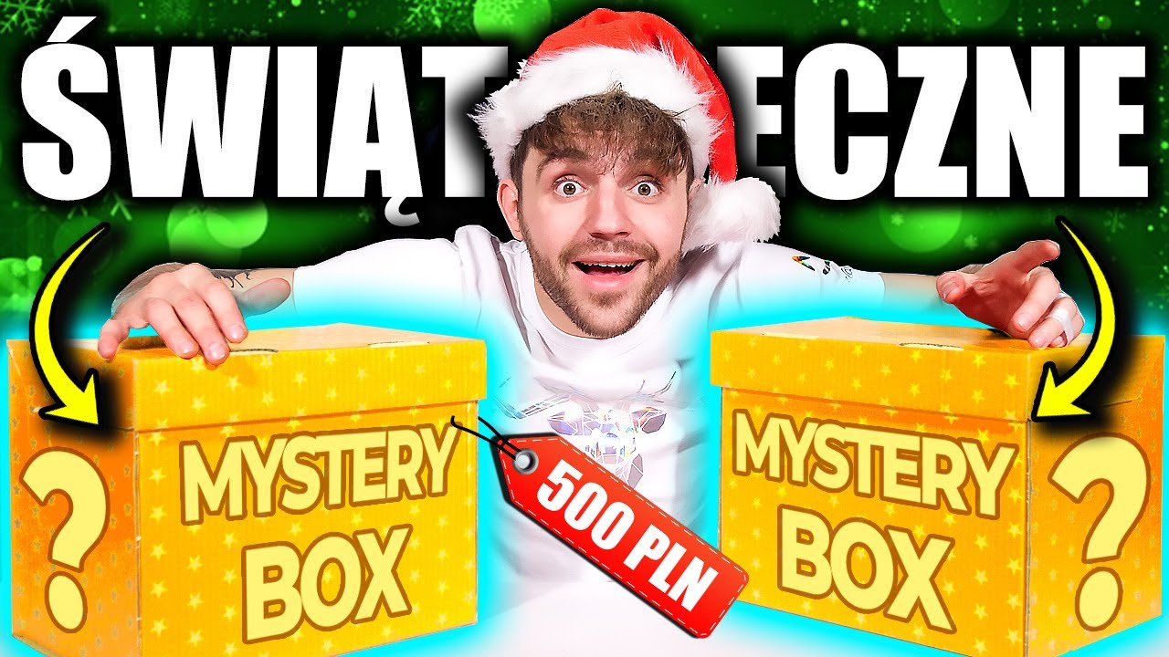 Otwieram ŚWIĄTECZNE MYSTERY BOXY z internetu! *sztos*