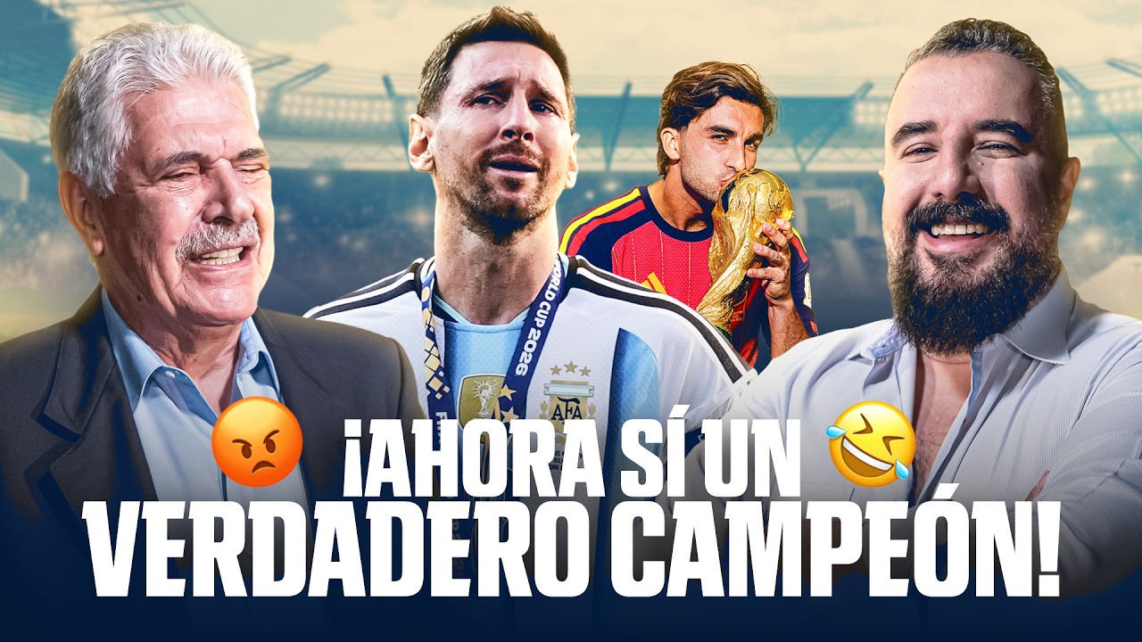 &iexcl;Espa&ntilde;a CAMPE&Oacute;N! &iexcl;Se ACAB&Oacute; el reinado de ARGENTINA! | &Aacute;lvaro Morales fulmina al FALSO CAMPE&Oacute;N